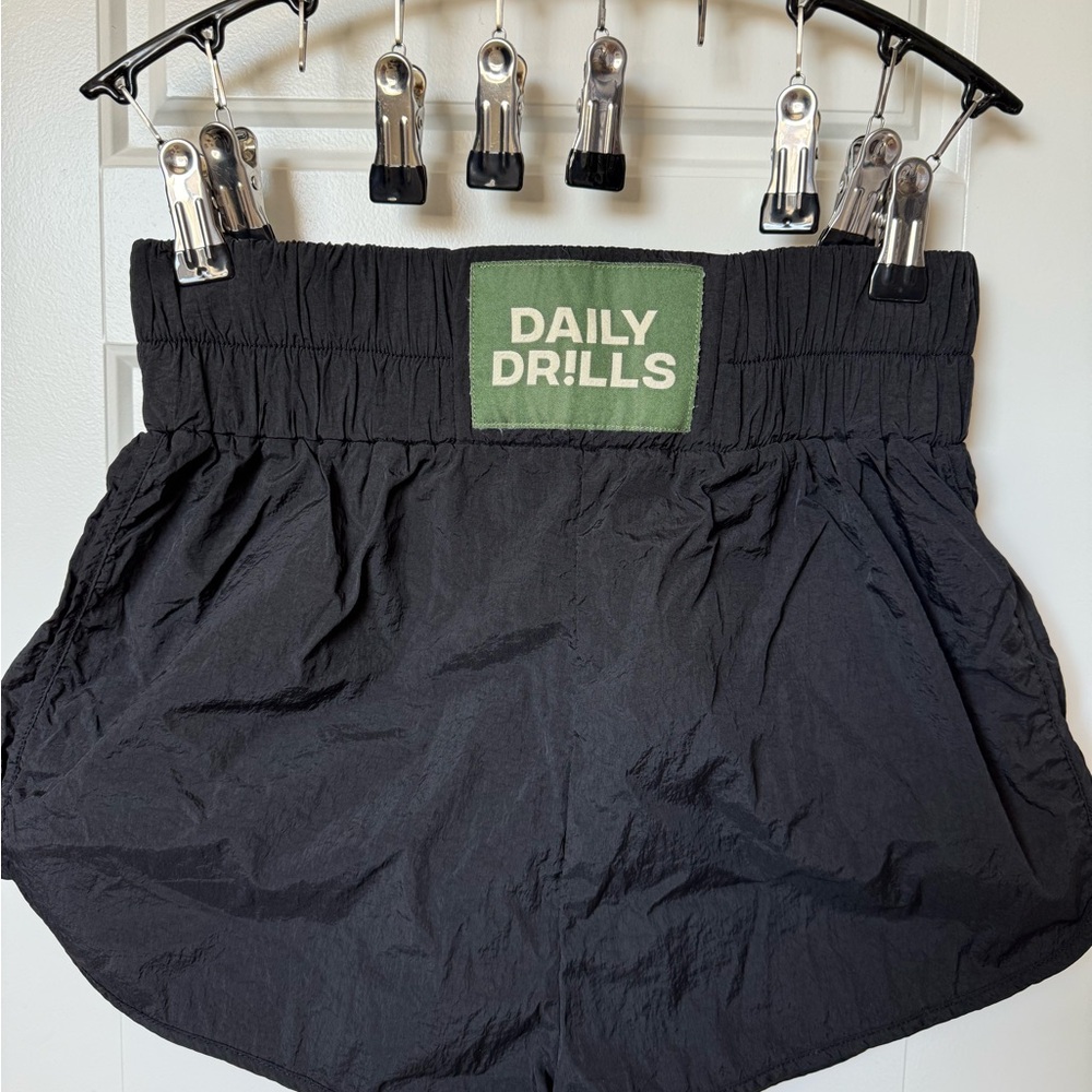 Daily Drills Black Athletic Shorts